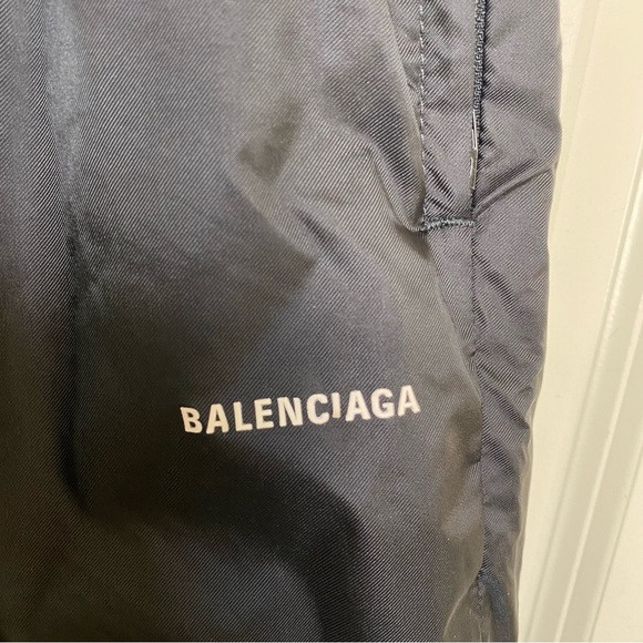 Authentic Balenciaga Drawstring Black Shorts Size Medium - Picture 10 of 16